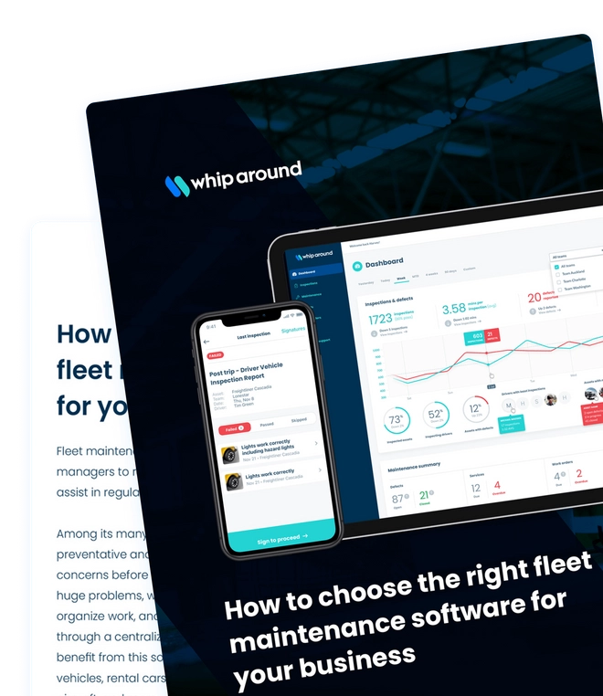 How to choose the right fleet maintenance software for your business
